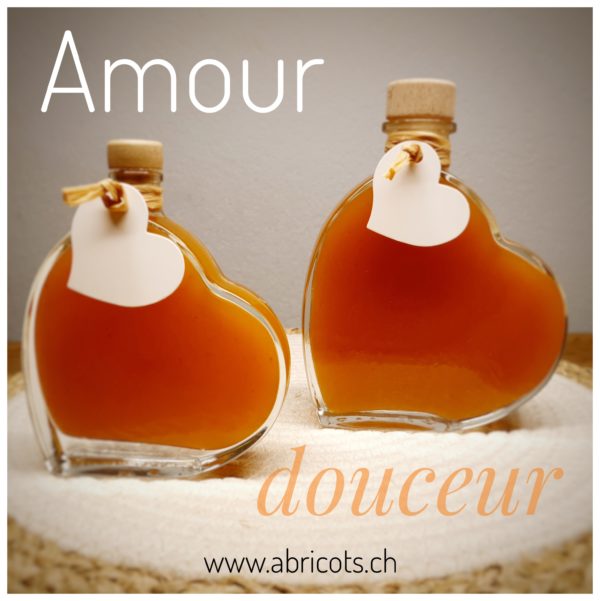 Vinaigre Balsamique bouteille Cœur 100 ml Abricot